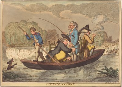 Tålmodighet i et punkt av Thomas Rowlandson
