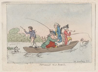 Tålmodighet i en Punt, ca. 1803., ca. 1803. av Thomas Rowlandson