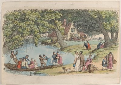 Plate 15, fra World in Miniature, 1816., 1816. av Thomas Rowlandson