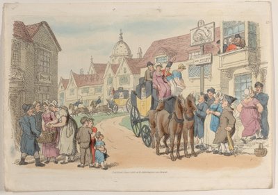 Plate 19, fra World in Miniature, 1816., 1816. av Thomas Rowlandson