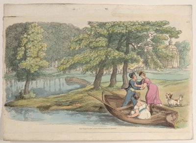 Plate 35, fra World in Miniature, 1816., 1816. av Thomas Rowlandson