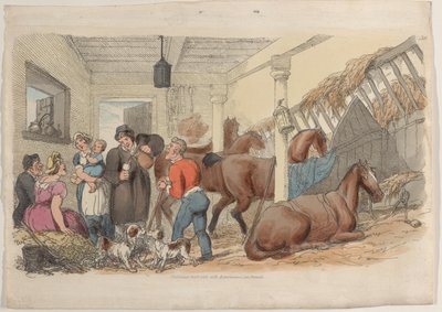 Plate 36, fra World in Miniature, 1816., 1816. av Thomas Rowlandson