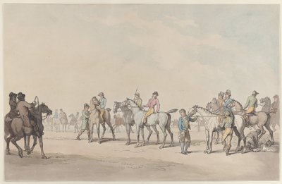 Forberedelser til løpet av Thomas Rowlandson
