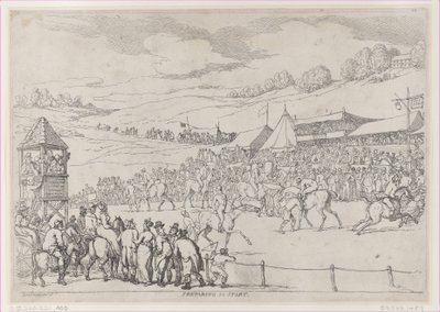 Forbereder til start, 30. september 1811., 30. september 1811. av Thomas Rowlandson