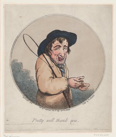 Ganske bra takk, 20. oktober 1799., 20. oktober 1799. av Thomas Rowlandson