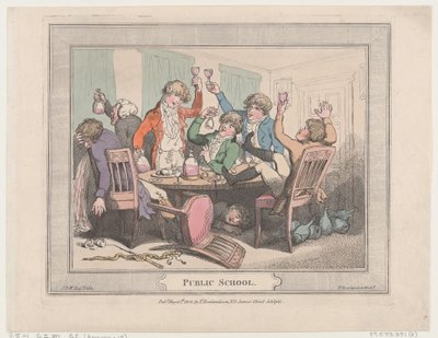 Offentlig skole, 10. mai 1802., 10. mai 1802. av Thomas Rowlandson