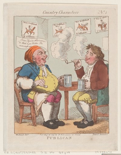 Toller, 30. august 1799., 30. august 1799. av Thomas Rowlandson