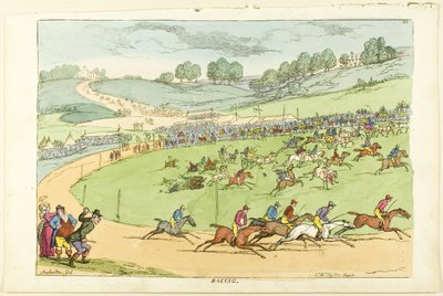 Racing av Thomas Rowlandson