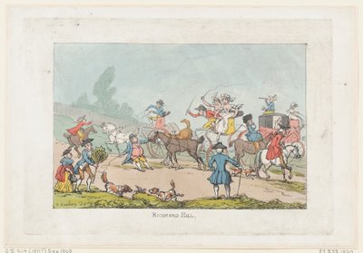 Richmond Hill, 1811., 1811. av Thomas Rowlandson