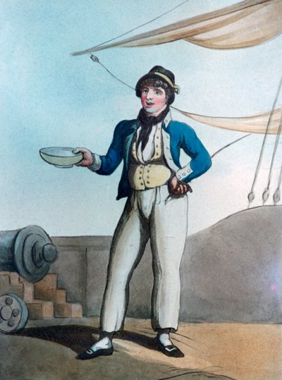 Sjømann, 1799 av Thomas Rowlandson