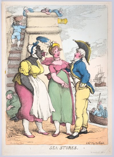 Sea Stores, 25. mars 1812., 25. mars 1812. av Thomas Rowlandson