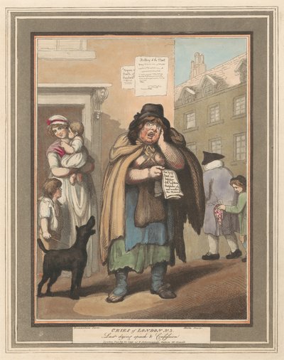 Sett med åtte (3): Cries of London av Thomas Rowlandson