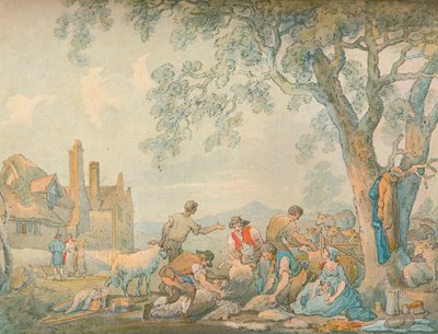 Saueklipping, c1776-1827, 1906 av Thomas Rowlandson