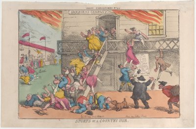 Sports of a Country Fair, 5. oktober 1810., 5. oktober 1810. av Thomas Rowlandson