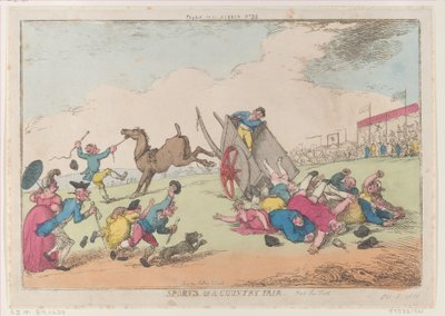 Sports of a Country Fair, del den første, 5. oktober 1810., 5. oktober 1810. av Thomas Rowlandson