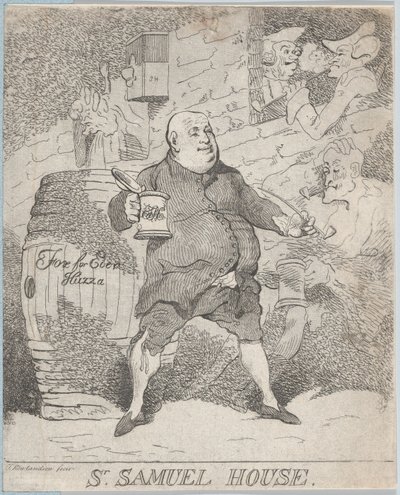 Sr. Samuel House, [1780] gjenutgitt 1786-91., [1780] gjenutgitt 1786-91. av Thomas Rowlandson