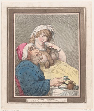 St James's frieri, 10. april 1799., 10. april 1799. av Thomas Rowlandson