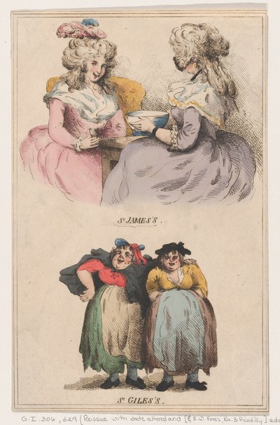 St. James's og St. Giles's, 1. desember 1791., 1. desember 1791. av Thomas Rowlandson