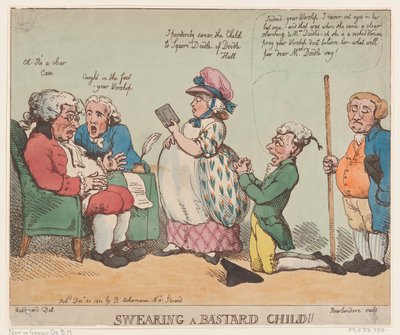 Banner et bastardbarn!, 20. desember 1800., 20. desember 1800. av Thomas Rowlandson