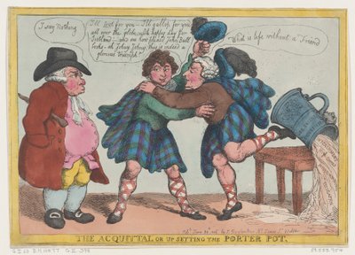 Frifinnelsen, eller Upsetting the Porter Pot, 20. juni 1806., 20. juni 1806. av Thomas Rowlandson