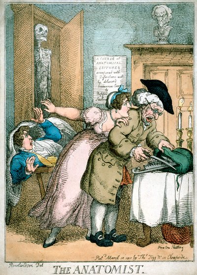 Anatomisten, 1811 av Thomas Rowlandson