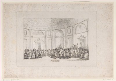 Banken, januar 1792 gjenutgitt., januar 1792 gjenutgitt. av Thomas Rowlandson