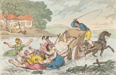 The Carter and the Gypsies, 10. mai 1815., 10. mai 1815. av Thomas Rowlandson