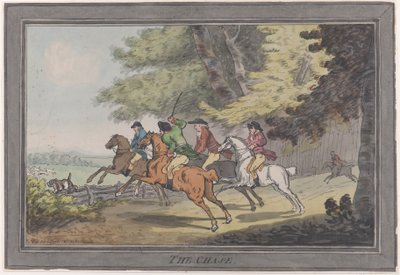 The Chase, 1. desember 1791., 1. desember 1791. av Thomas Rowlandson