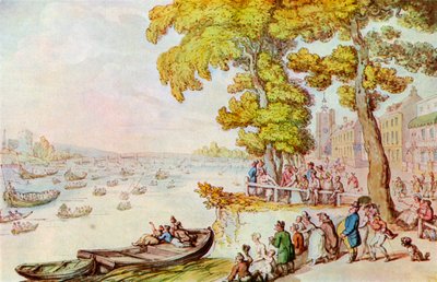 Chelsea Mall, 1929 av Thomas Rowlandson
