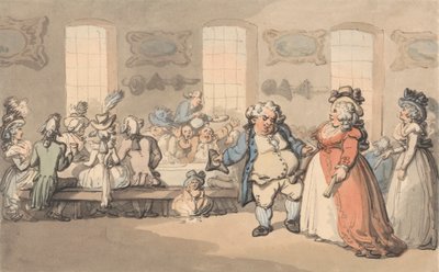 The Comforts of Bath: The Breakfast av Thomas Rowlandson