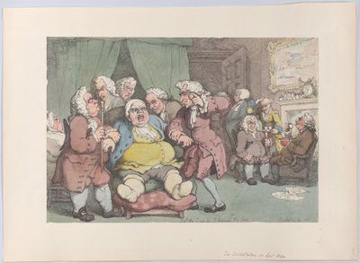 Konsultasjonen, eller siste håp, 30. juni 1808., 30. juni 1808. av Thomas Rowlandson