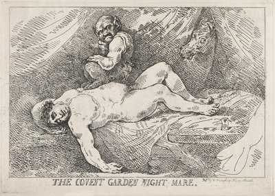 The Covent Garden Night Mare, 20. april 1784., 20. april 1784. av Thomas Rowlandson