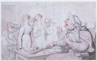 Den grusomme elskerinnen av Thomas Rowlandson