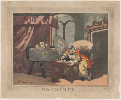 The Dead Alive!, juli 1795., juli 1795. av Thomas Rowlandson