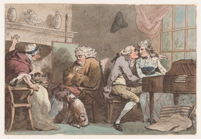 The Detection, 15. juni 1796., 15. juni 1796. av Thomas Rowlandson