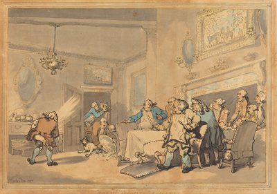 The Disappointed Epicures, 1787. av Thomas Rowlandson