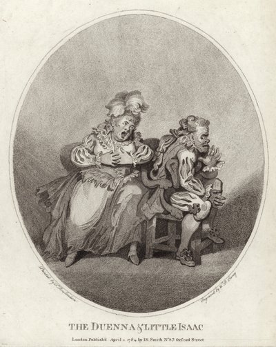 Duenna og Lille Isak av Thomas Rowlandson