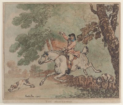 Jaktmannen av Thomas Rowlandson