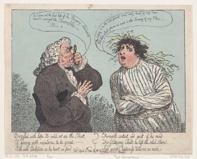 De uhelbredelige, 4. april 1784., 4. april 1784. av Thomas Rowlandson