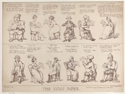 Avisen, 1. oktober 1808., 1. oktober 1808. av Thomas Rowlandson