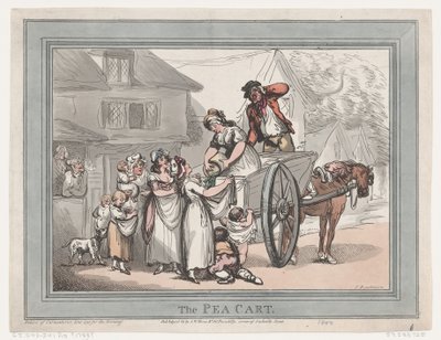 Ertevognen, 16. april 1788., 16. april 1788. av Thomas Rowlandson