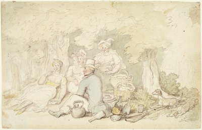 Pikniken av Thomas Rowlandson