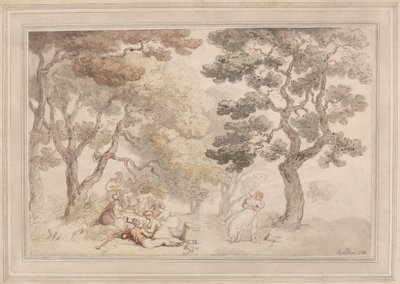 Pikniken av Thomas Rowlandson