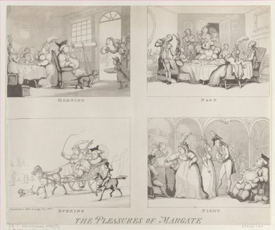 The Pleasures of Margate, 25. juli 1800., 25. juli 1800. av Thomas Rowlandson