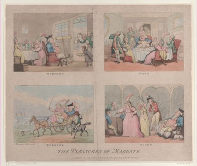 The Pleasures of Margate, 25. juli 1800., 25. juli 1800. av Thomas Rowlandson
