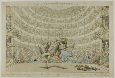 Prospektet foran oss av Thomas Rowlandson