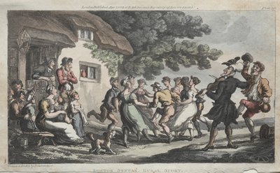 Rev. Dr. Syntax Rural Sport av Thomas Rowlandson