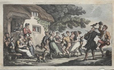Rev. Dr. Syntax Rural Sport, 1813. av Thomas Rowlandson