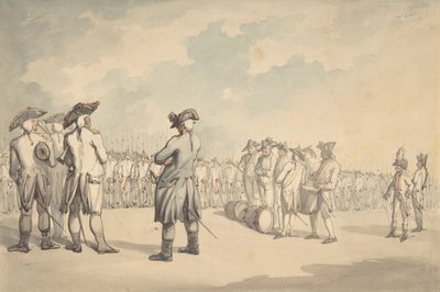 Anmeldelsen, ca. 1800. av Thomas Rowlandson