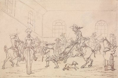 Rideskolen av Thomas Rowlandson
